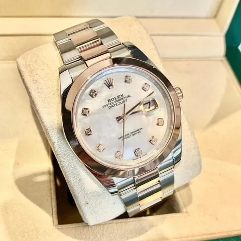 Rolex Datejust 41 126301 41mm Yellow gold and Stainless steel Mother-of-pearl