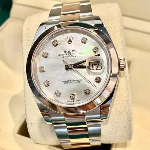 Rolex Datejust 41 126301 41mm Yellow gold and Stainless steel Mother-of-pearl 3