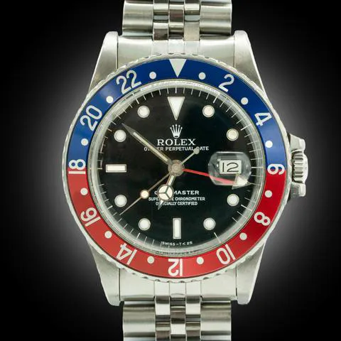 Rolex GMT-Master 16750 40mm Stainless steel Black 1