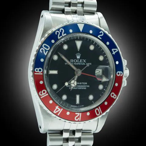 Rolex GMT-Master 16750 40mm Stainless steel Black 2