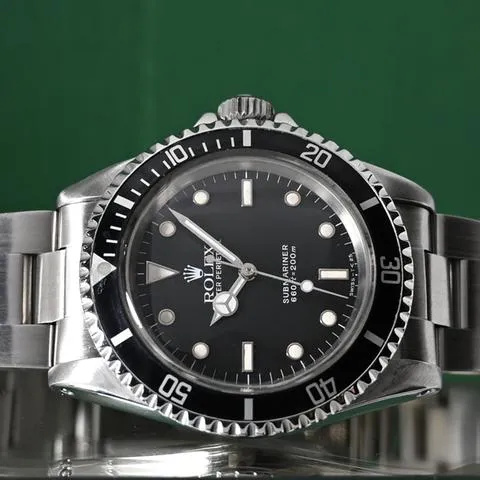 Rolex Submariner (No Date) 5513 40mm Stainless steel Black 6