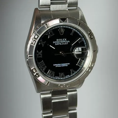 Rolex Datejust Turn-O-Graph 16264 36mm Stainless steel Black