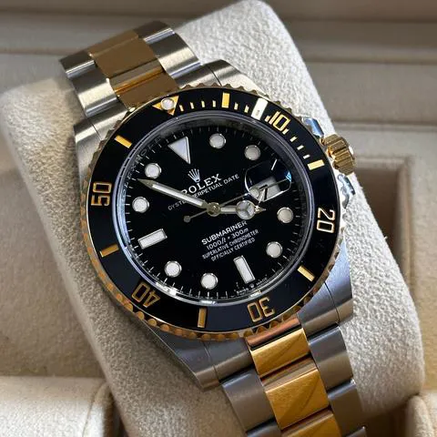 Rolex Submariner 126613LN 41mm Yellow gold and Stainless steel Black