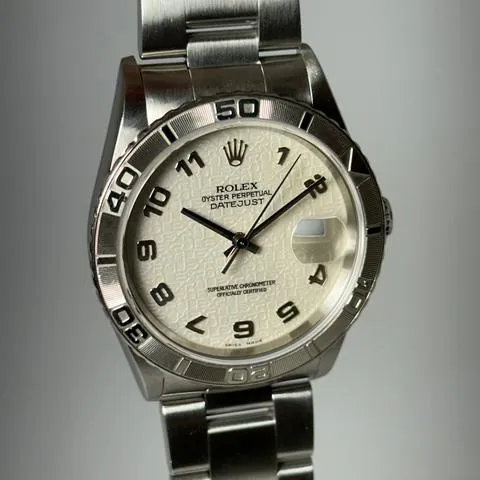 Rolex Datejust Turn-O-Graph 16264 36mm Stainless steel White