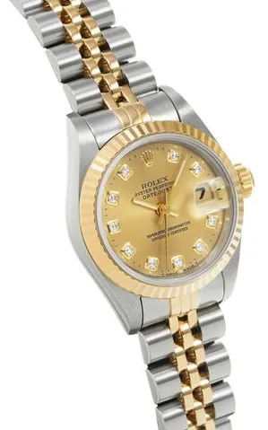 Rolex Datejust 69173G 26mm Stainless steel Champagne 2