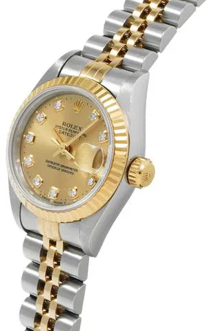 Rolex Datejust 69173G 26mm Stainless steel Champagne 1