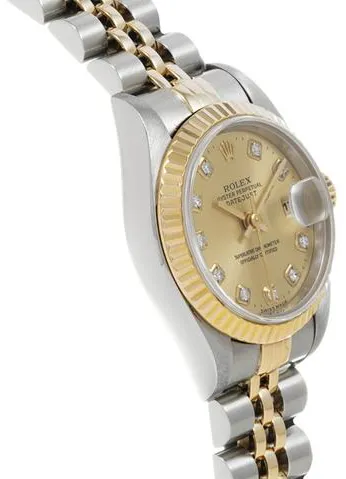 Rolex Datejust 69173G 26mm Stainless steel Champagne 2