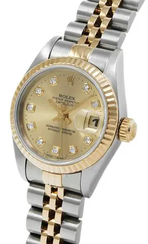 Rolex Datejust 69173G 26mm Stainless steel Champagne 1