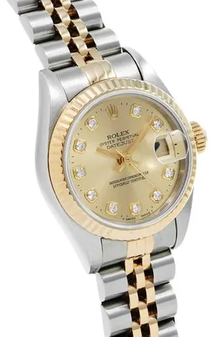 Rolex Datejust 69173G 26mm Stainless steel Champagne 2