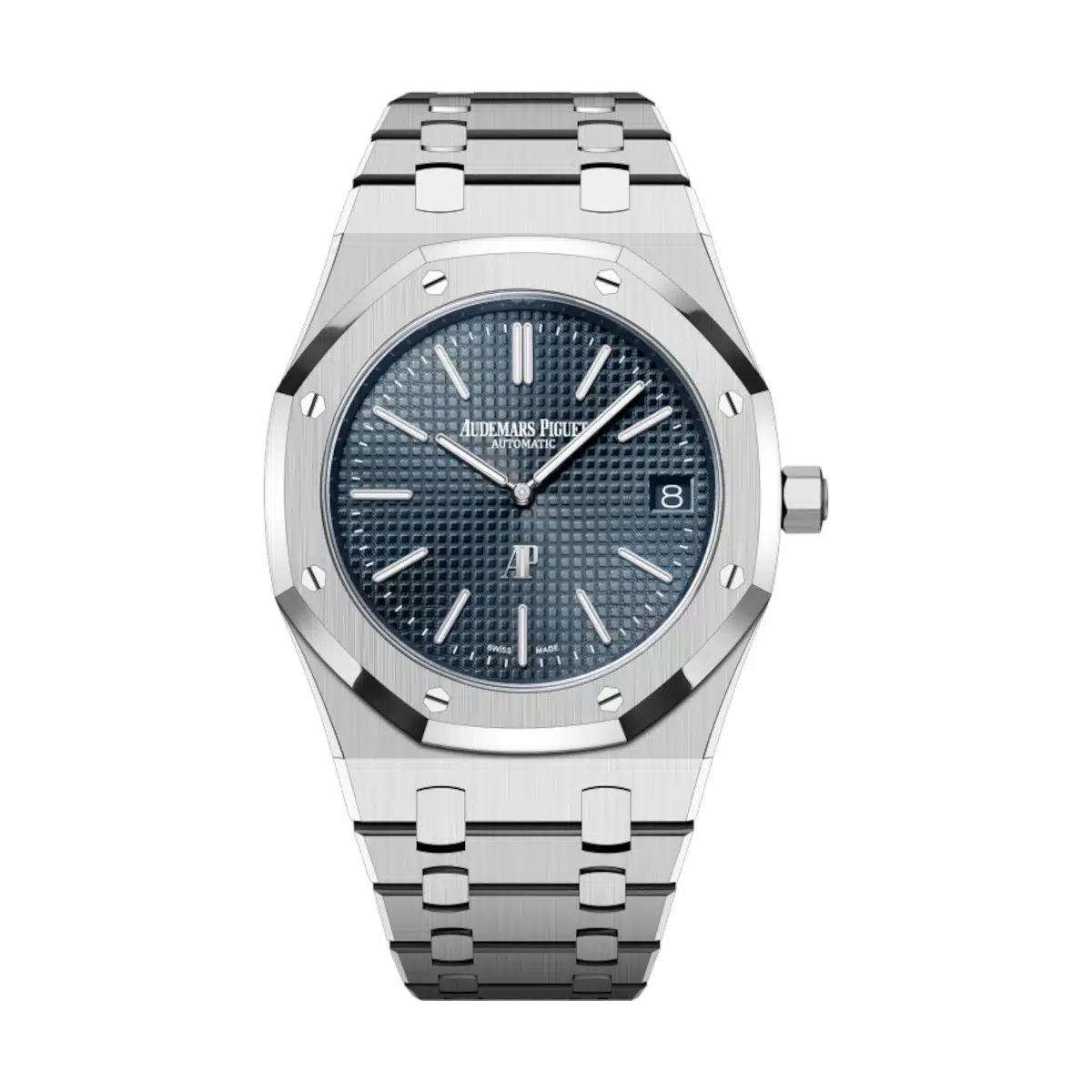 Audemars Piguet Royal Oak 16202ST.OO.1240ST.02 39mm Stainless steel Blue