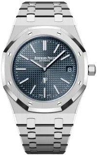 Audemars Piguet Royal Oak 16202ST.OO.1240ST.02 Stainless steel Blue