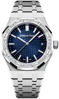 Audemars Piguet Royal Oak 15551BC.ZZ.1356BC.01 18k white gold Blue