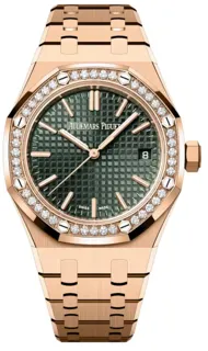 Audemars Piguet Royal Oak 15551OR.ZZ.1356OR.06 Rose gold Green