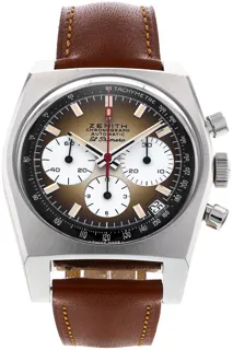 Zenith Chronomaster El Primero 03.A384.400/385.C855 Stainless steel Brown