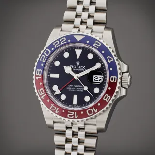 Rolex GMT-Master II 126710BLRO Stainless steel Black