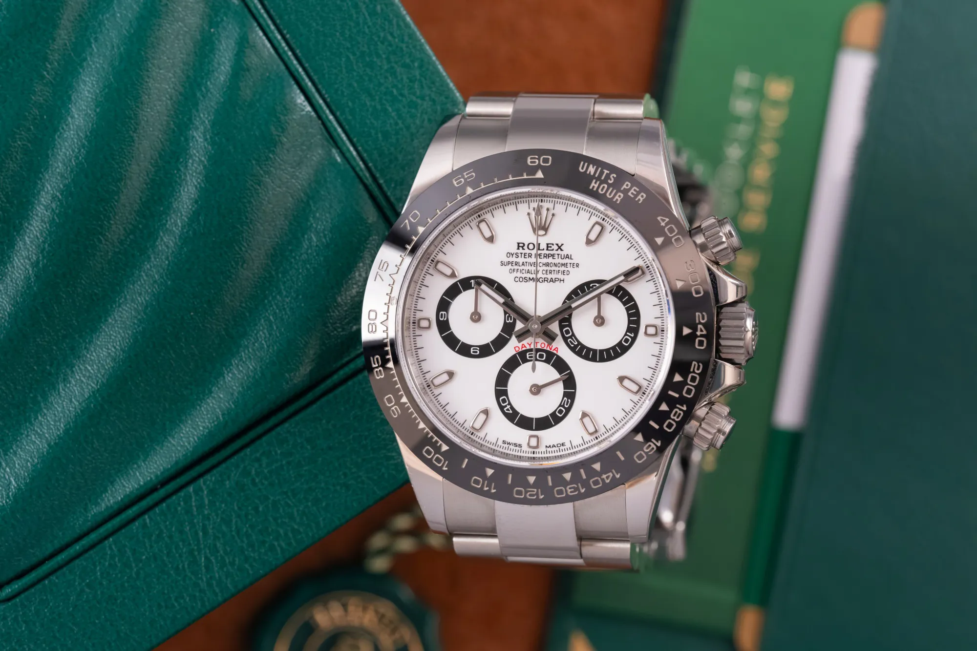 Rolex Daytona 116500LN 40mm Stainless steel White 1