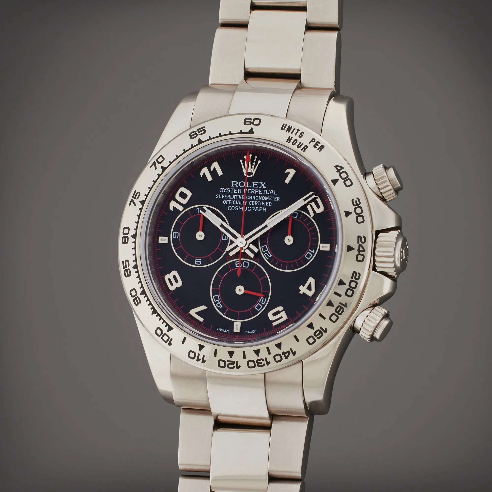 Rolex Daytona 116509 40mm White gold Black