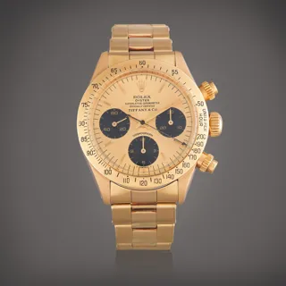 Rolex Daytona 6265 Yellow gold Champagne