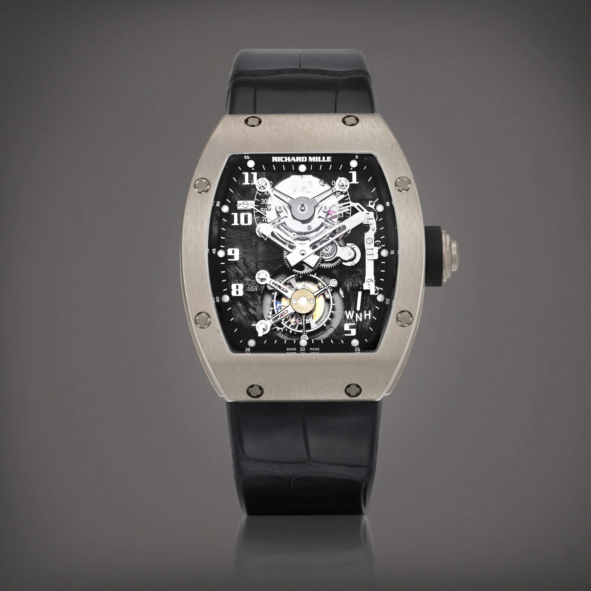 Richard Mille RM 002 RM002 AF WG 38mm White gold Semi-skeletonized 2