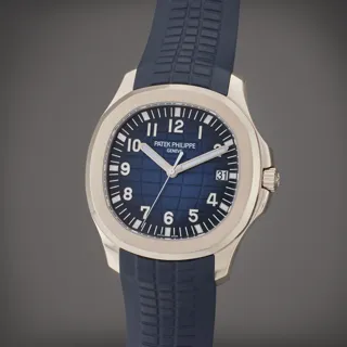 Patek Philippe Aquanaut 5168G-001 White gold Blue