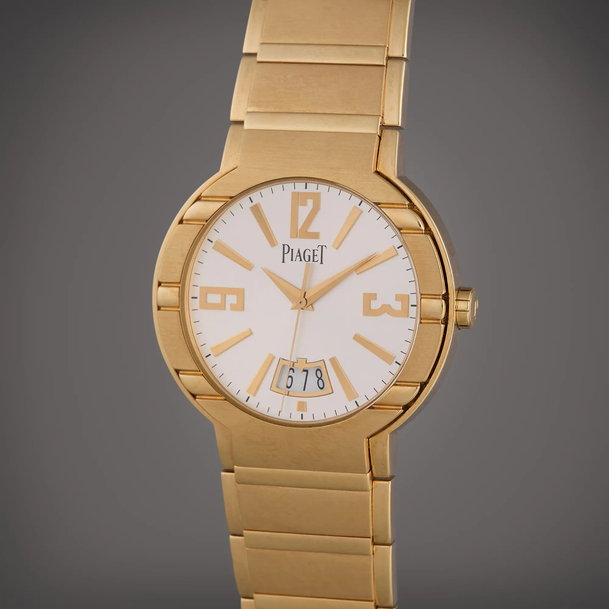 Piaget Polo P10623 38mm Yellow gold Silver