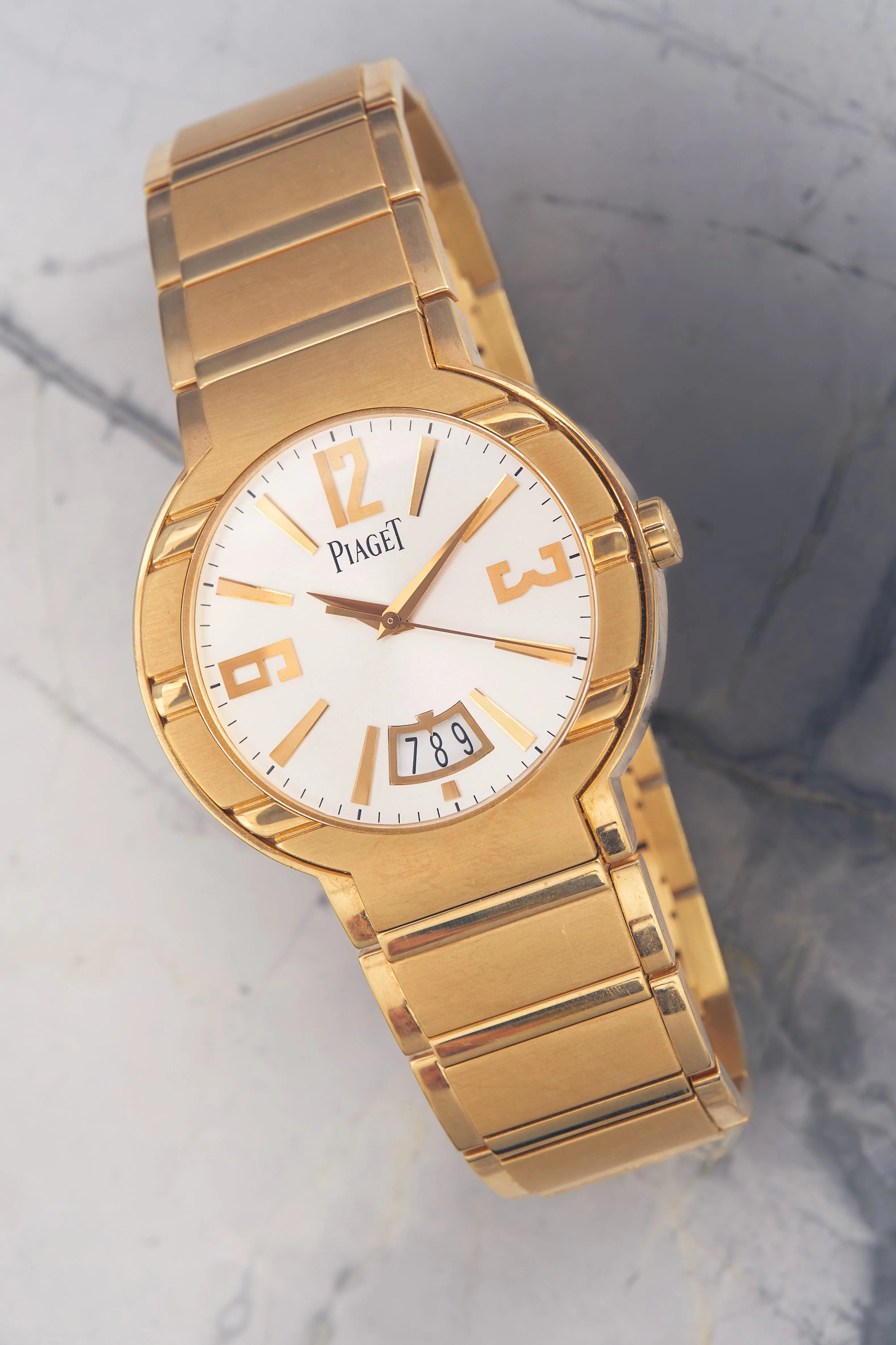 Piaget Polo P10623 38mm Yellow gold Silver 1