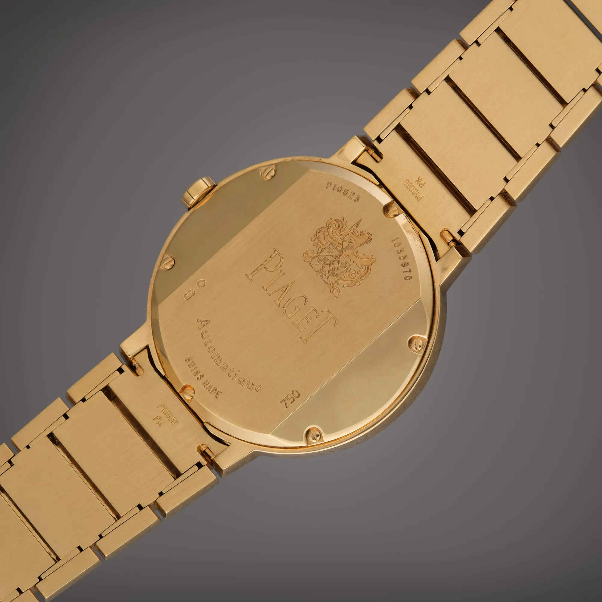 Piaget Polo P10623 38mm Yellow gold Silver 5