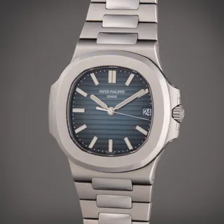 Patek Philippe Nautilus 5711/1A-010 Stainless steel Blue and black