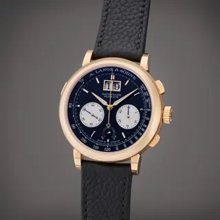 A. Lange & Söhne Datograph 405.031F Rose gold Black