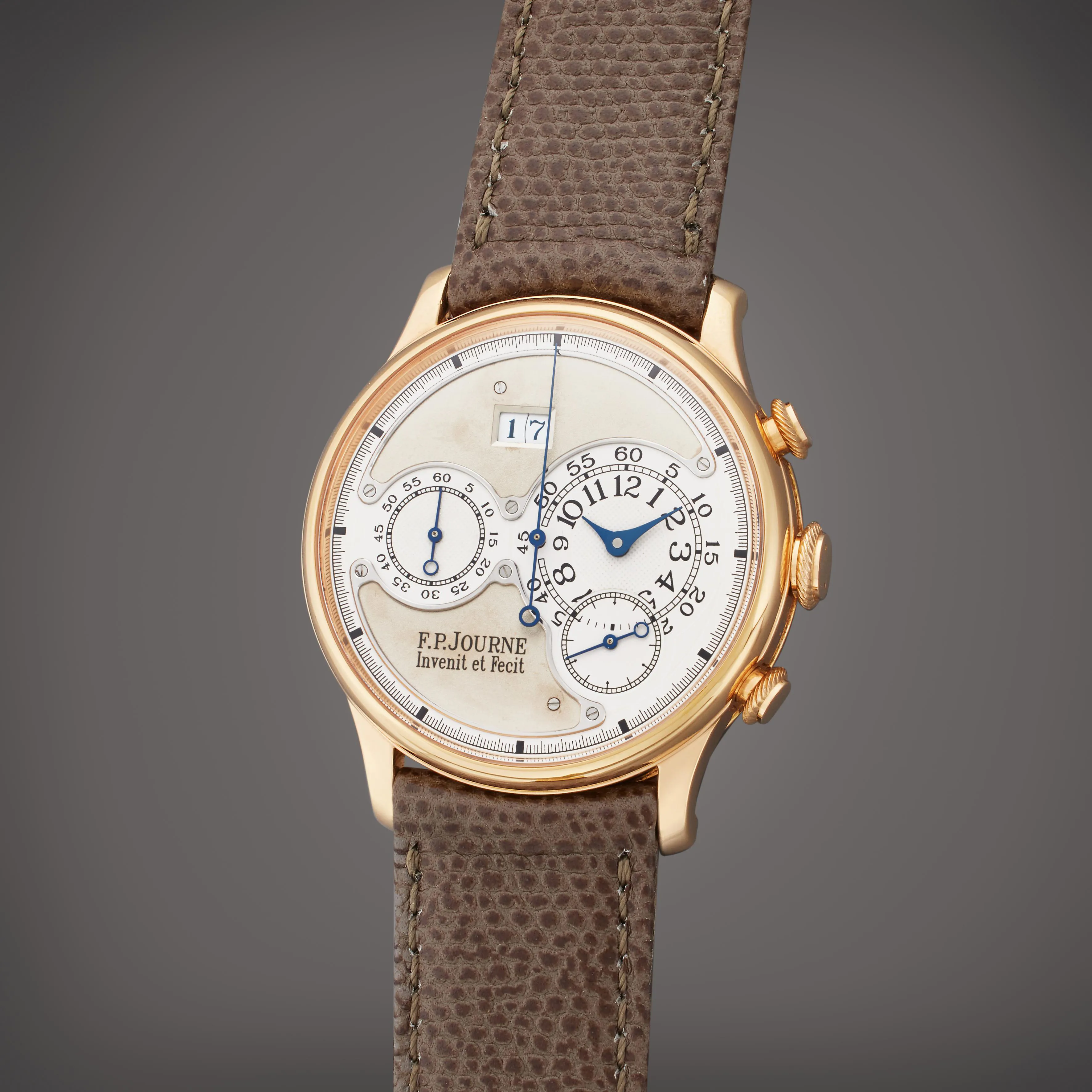 F.P. Journe Octa 38mm Rose gold Silver