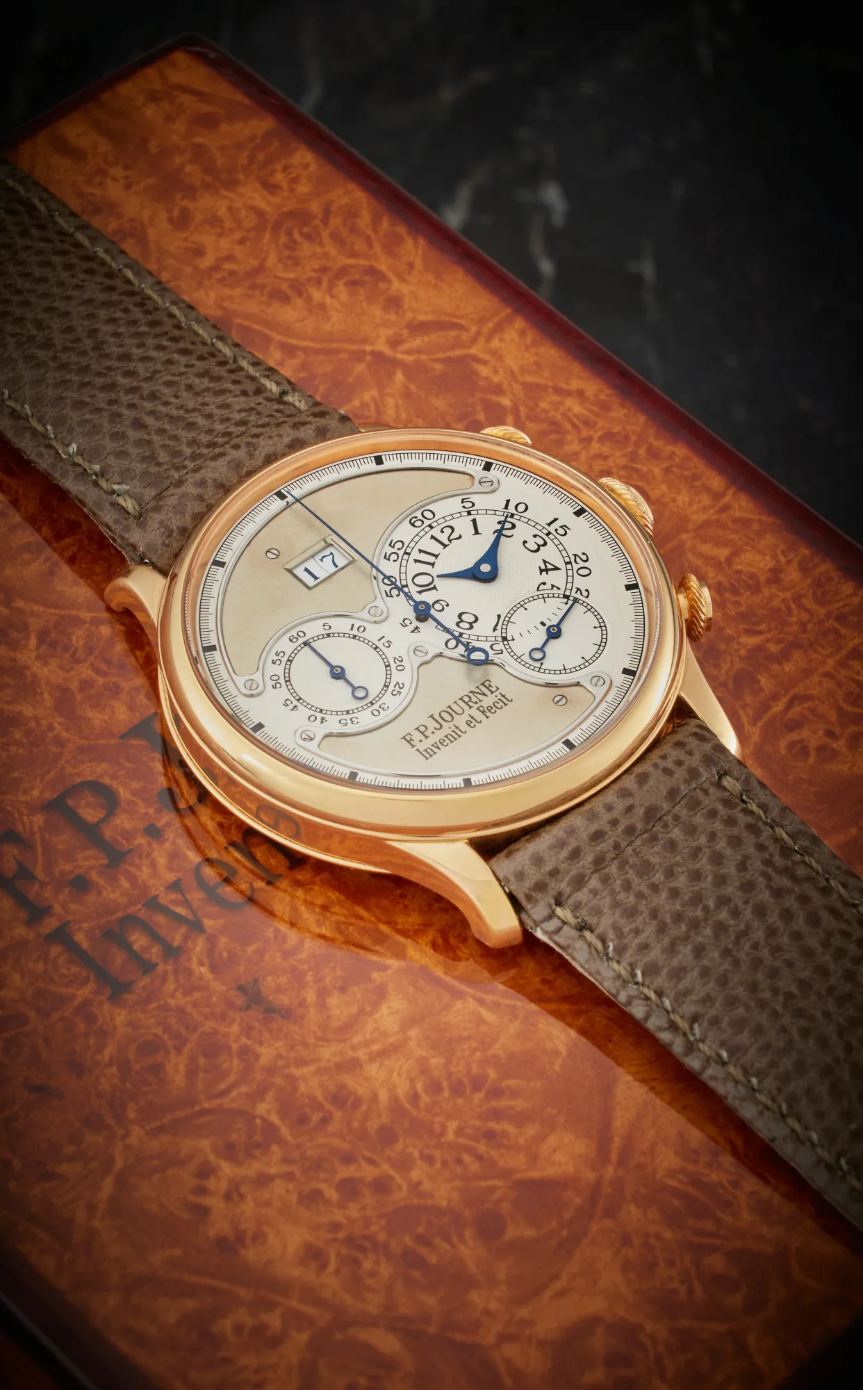 F.P. Journe Octa 38mm Rose gold Silver 1