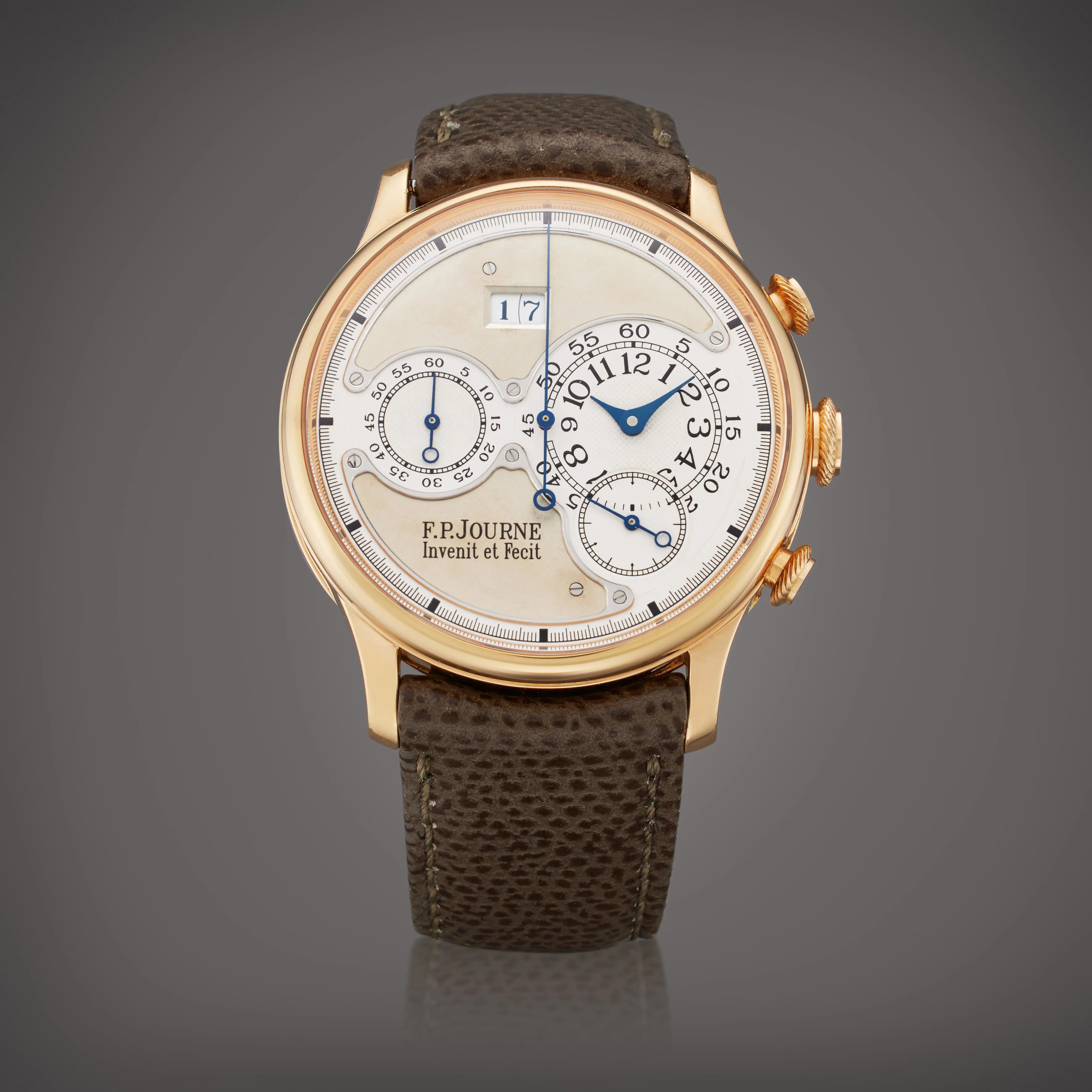 F.P. Journe Octa 38mm Rose gold Silver 2