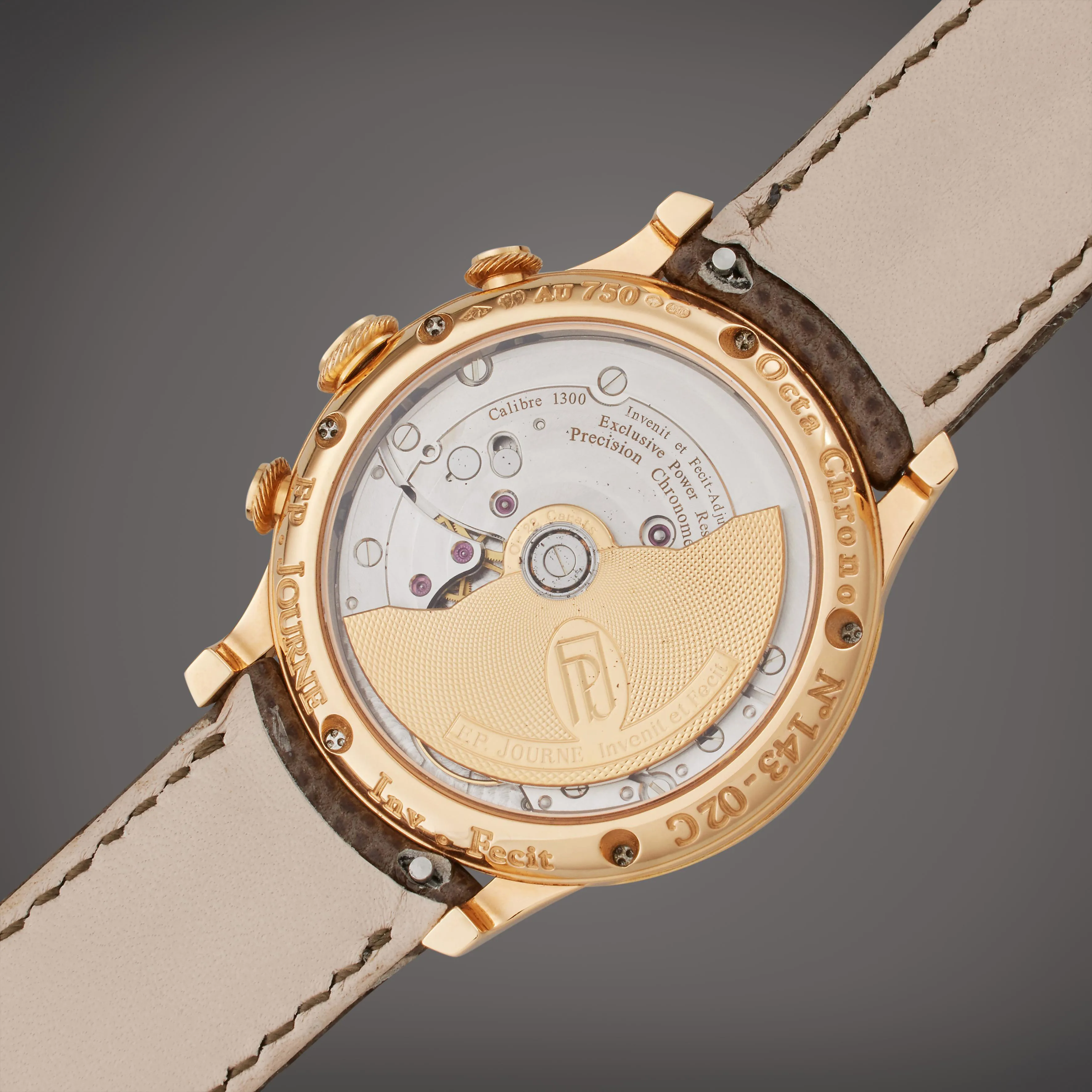 F.P. Journe Octa 38mm Rose gold Silver 5