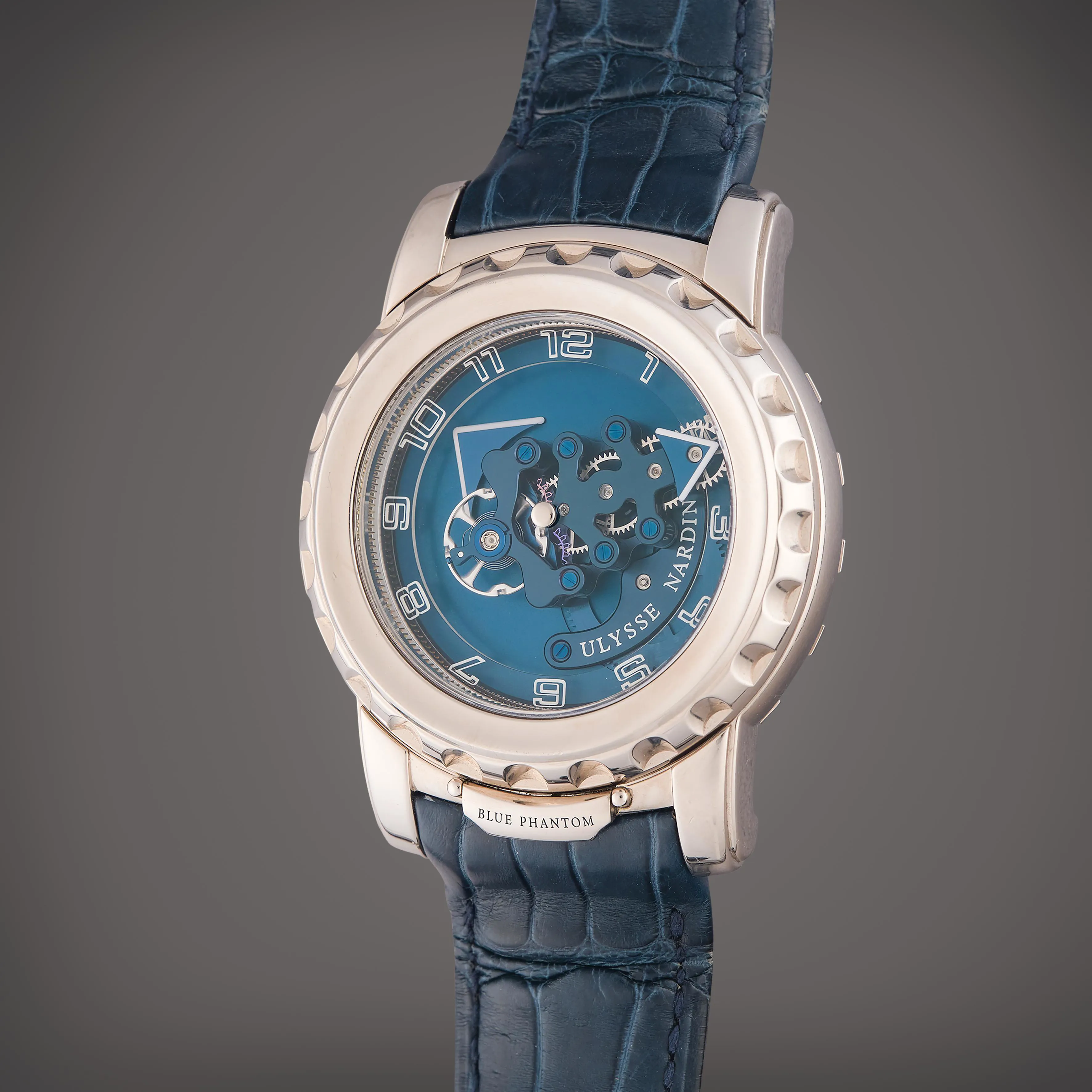 Ulysse Nardin Freak 020-81 44.5mm White gold Blue