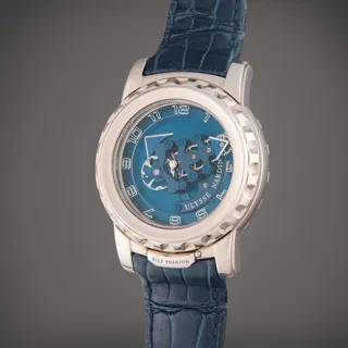 Ulysse Nardin Freak 020-81 White gold Blue