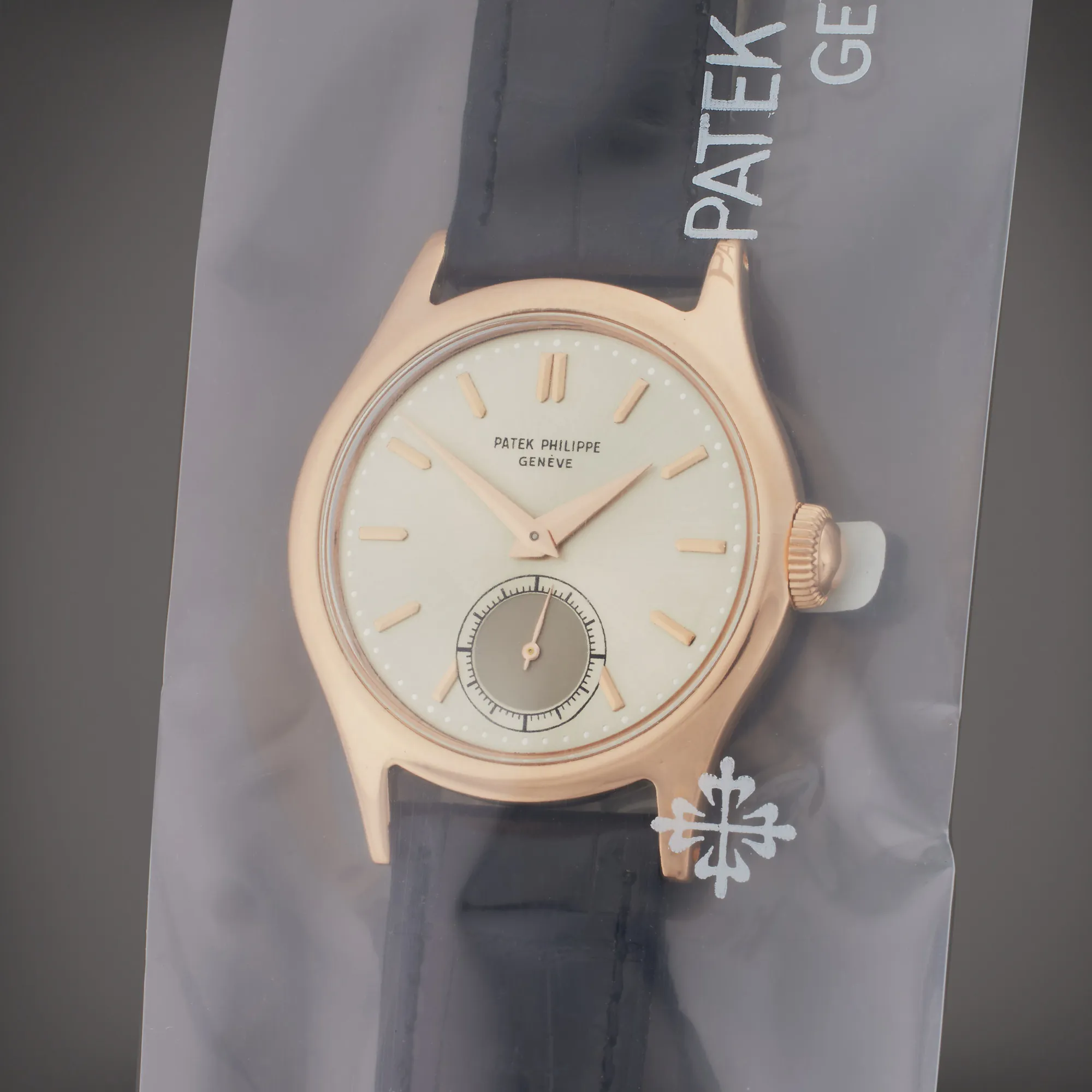 Patek Philippe Calatrava 565R 35mm Rose gold Silver