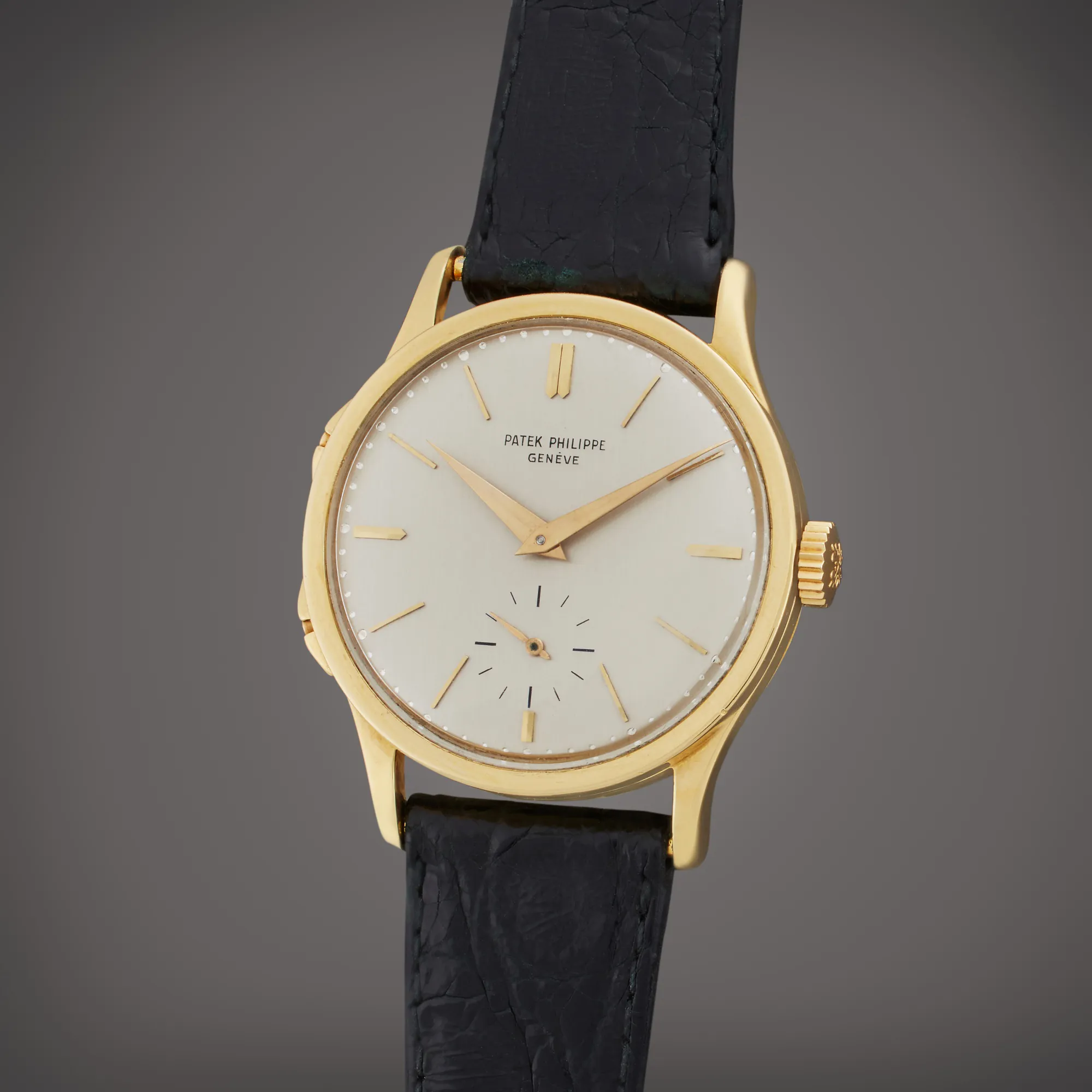 Patek Philippe Calatrava 2597 35mm Yellow gold Silver