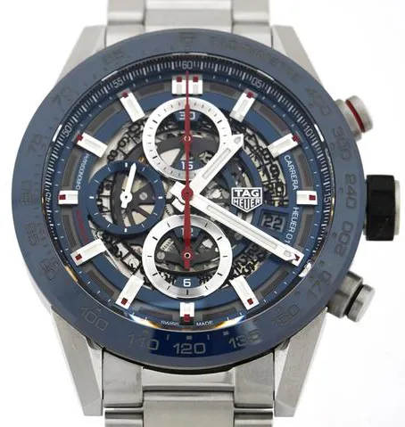 TAG Heuer Carrera CAR201T.BA0766 43mm Stainless steel Skeleton