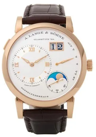 A. Lange & Söhne Lange 1 192.032 38.5mm Rose gold Silver