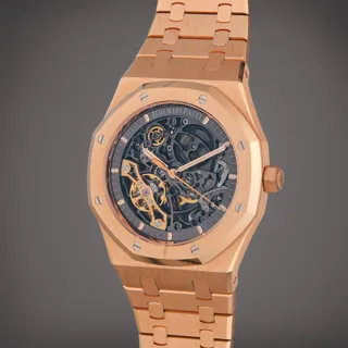 Audemars Piguet Royal Oak 15407OR.OO.1220OR.01 Rose gold Skeletonized