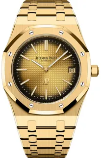 Audemars Piguet Royal Oak 16202BA.OO.1240BA.01 Yellow gold Champagne