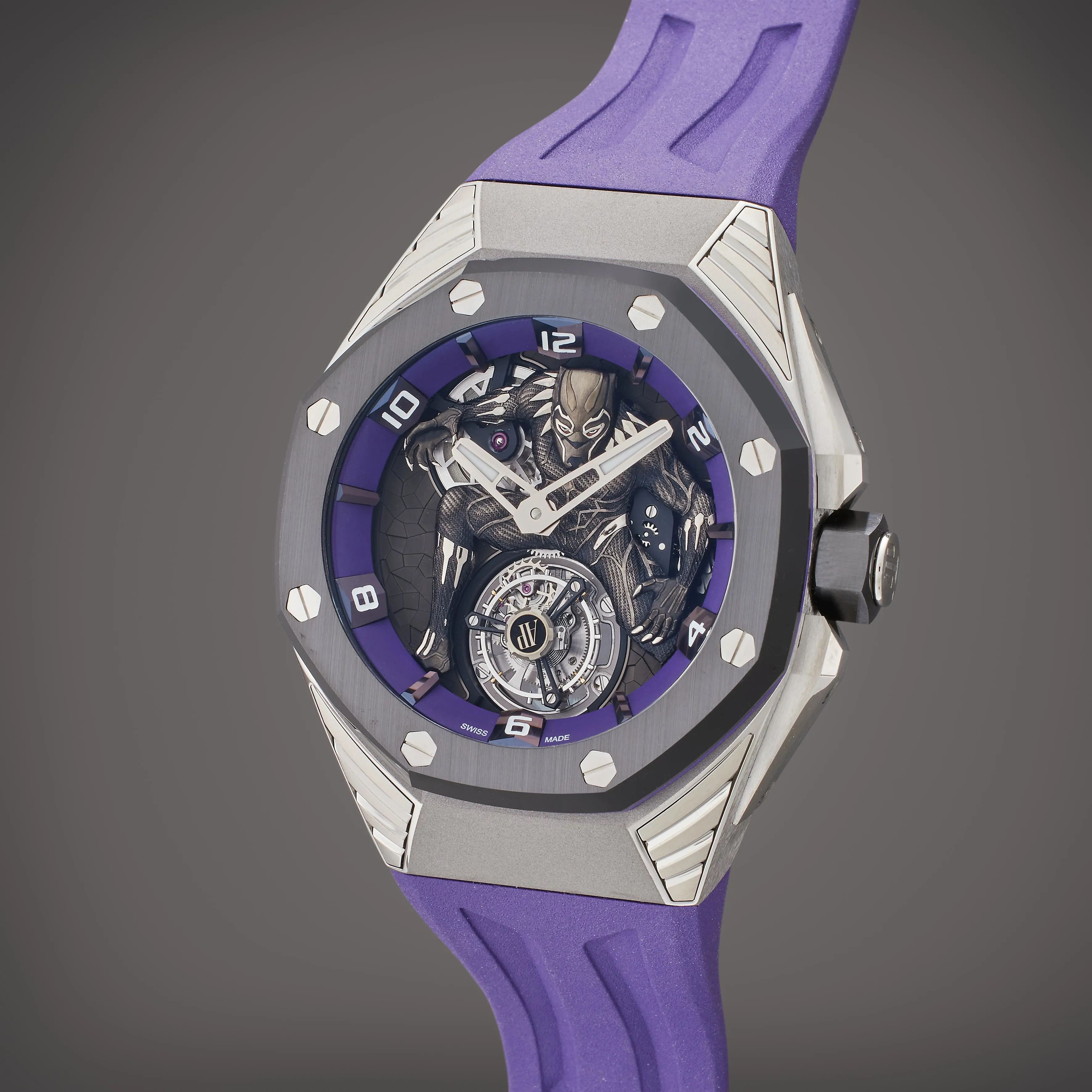 Audemars Piguet Royal Oak Concept Tourbillon 26620IO.OO.D077CA.01 42mm Ceramic and Titanium Multi-color