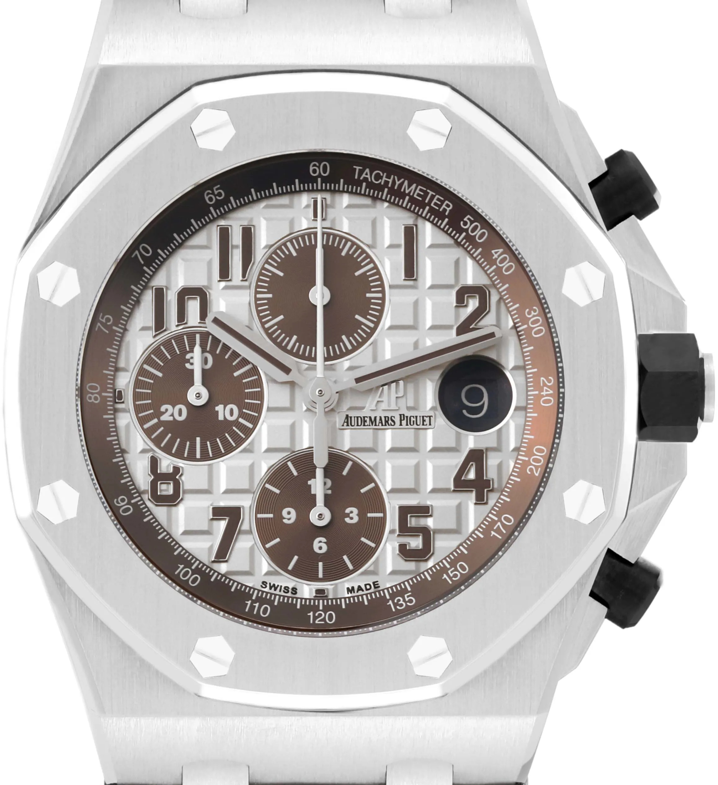 Audemars Piguet Royal Oak Offshore 26470ST.OO.A801CR.01 42mm Stainless steel Beige