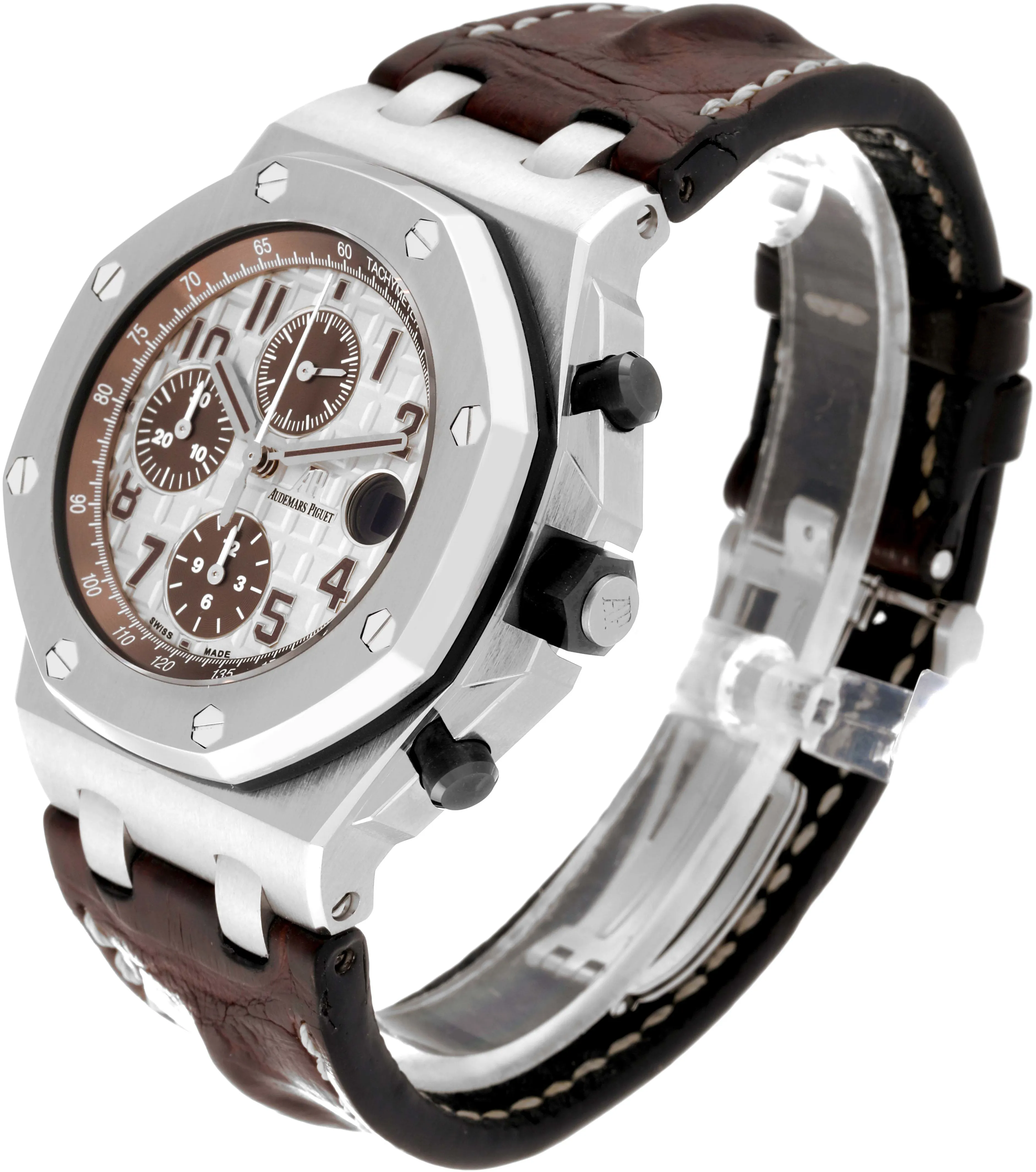 Audemars Piguet Royal Oak Offshore 26470ST.OO.A801CR.01 42mm Stainless steel Beige 3