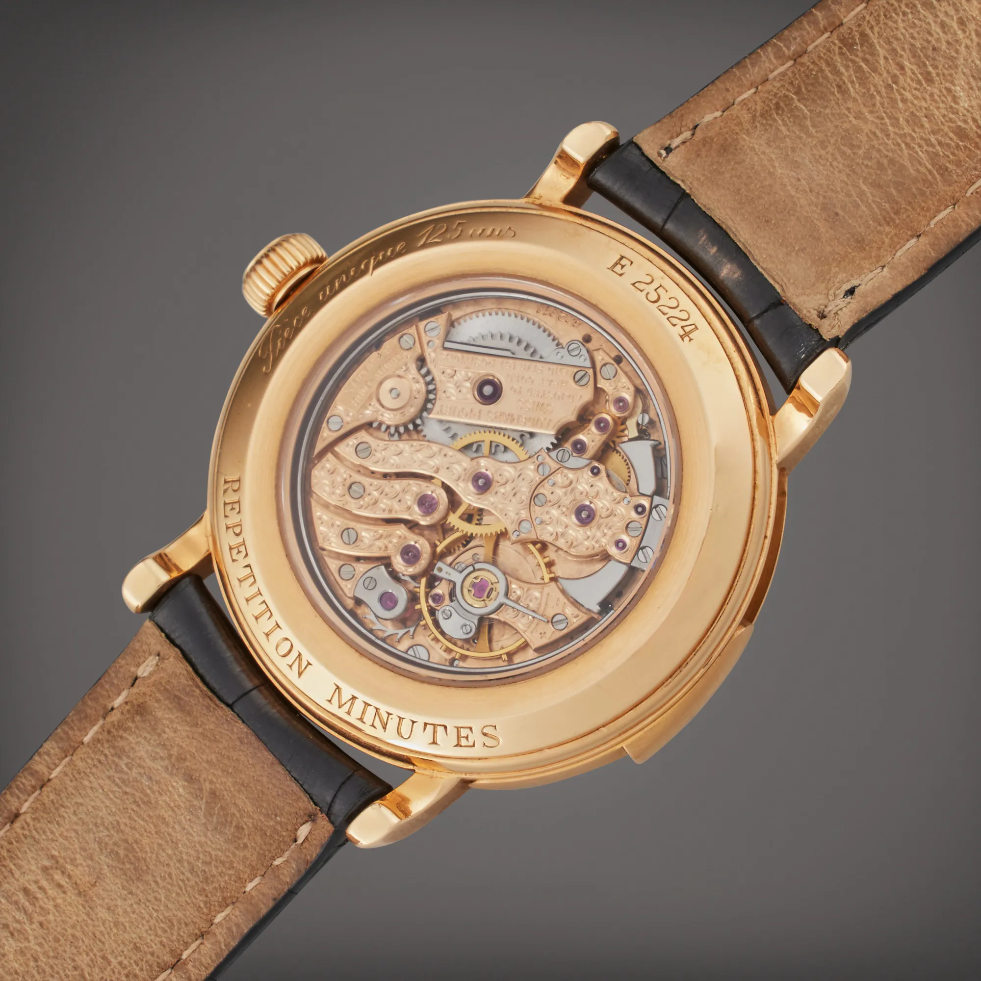 Audemars Piguet Repetition Minutes 34mm Rose gold Semi-skeletonized 5