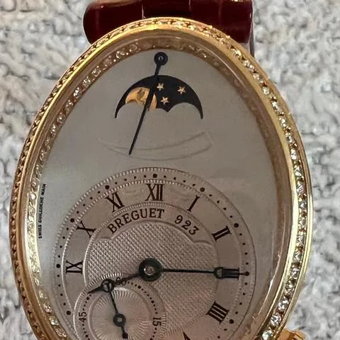 Breguet Reine de Naples 8908BA/52/864.D00D 28mm Yellow gold Mother-of-pearl 17