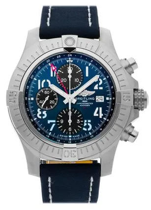 Breitling Avenger A24315101C1X2 45mm Stainless steel Blue