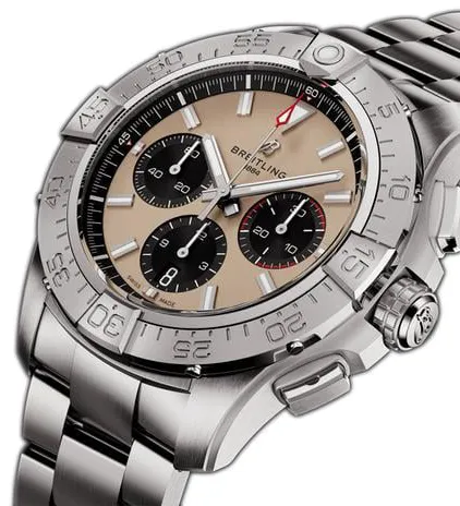 Breitling Avenger AB0147101A1A1 44mm Stainless steel Beige 1