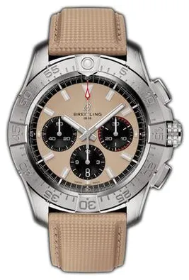 Breitling Avenger AB0147101A1X1 44mm Stainless steel Beige