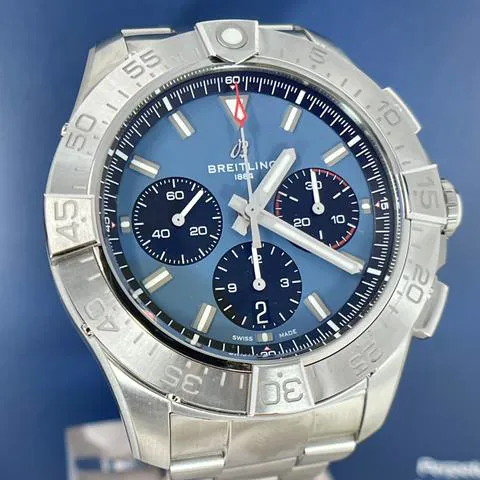 Breitling Avenger AB0147101C1A1 44mm Stainless steel Blue